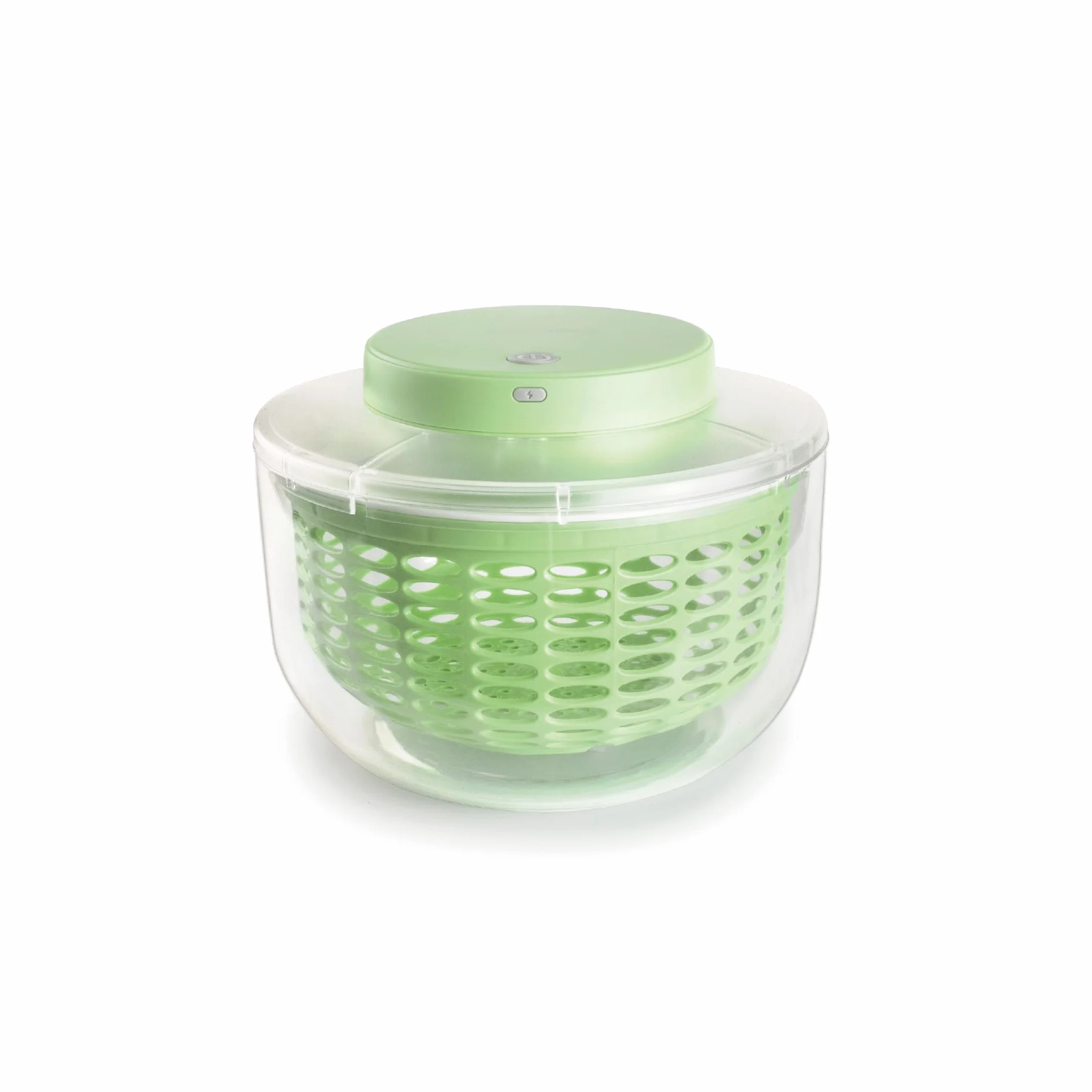 IBILI - Centrifuga elettrica Spin 2,80 Lt, centrifuga elettrica per insalata e verdure, ricaricabile tramite USB, asciugatura rapida