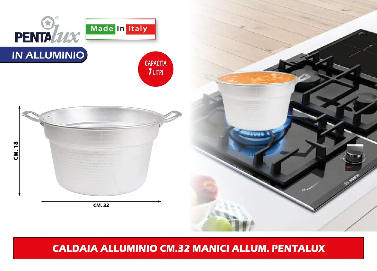 PENTALUX CALDAIA ALLUMINIO SPECIAL TIPO BAZAR 32CM