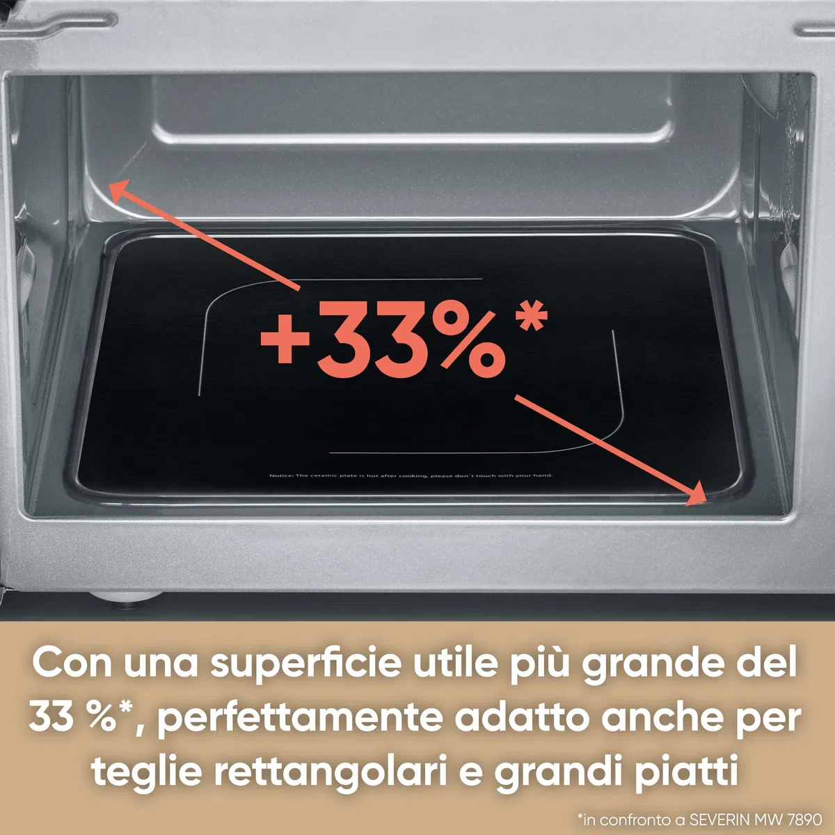 SEVERIN Forno a Microonde, 800W, 20 Litri, Fondo Piatto in Vetro, Senza Piatto Girevole, 6 Livelli Potenza, con Funzione Scongelamento, 46,5 x 39,5 x 27,5 cm, Nero/Acciaio Inox - MW 7761