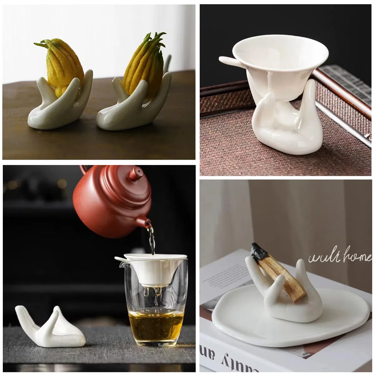 10PCS Porta Uova in Ceramica, Set di Portauovo, Porcellana Uovo Tazze, Portauovo alla Coque, Portatile Portauova Creativo per Casa, Cucina, Ristorante, Microonde e Lavabile in Lavastoviglie