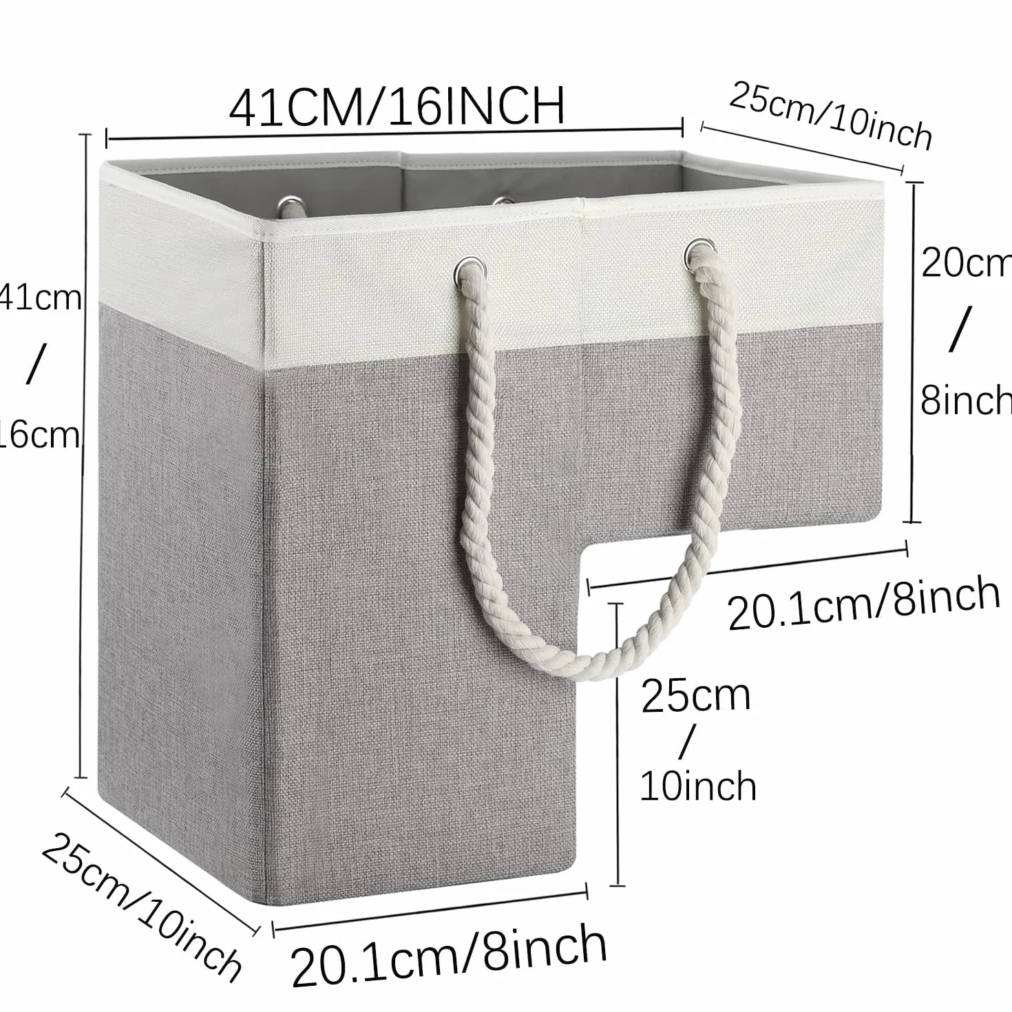 Cestino per scale per scale in legno, cestello portaoggetti per scale in lino con manico in corda, pieghevole e durevole, organizer per scale, per scale in moquette.
