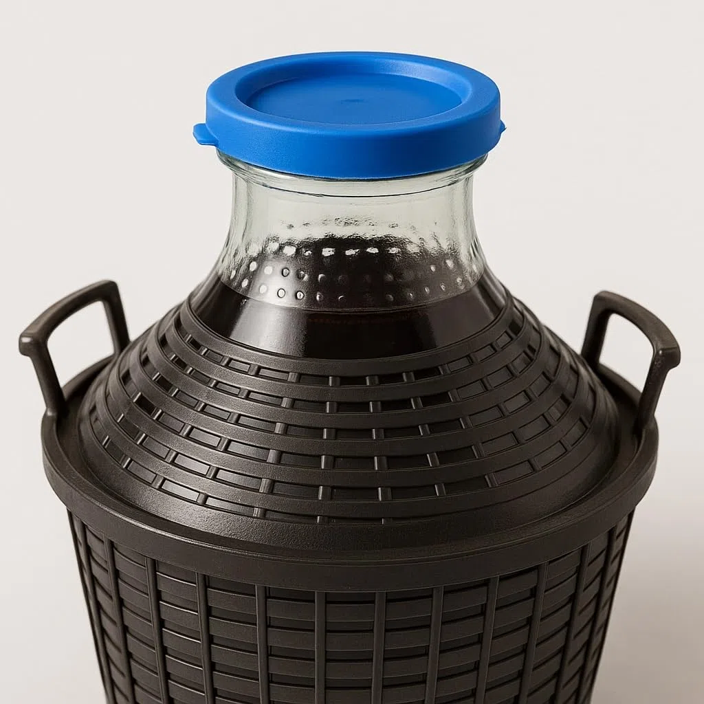 Set 24 Tappi per Damigiana Bocca Larga Ø 13,5 cm | Tappi in Plastica Multicolore per Damigiane, Carboy, Fermentatori e Bottiglioni – Riutilizzabili e Resistenti