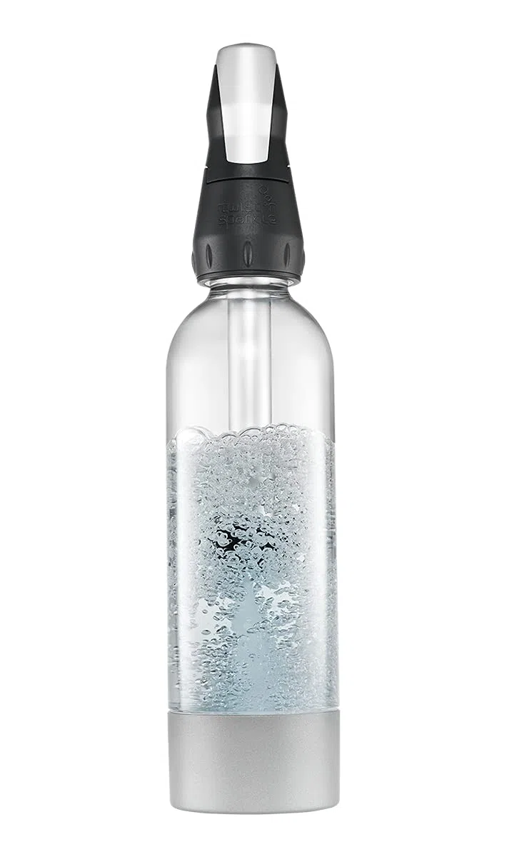 Twist'n Sparkle Shaker Carbonating cocktail system, iSi PET cl 95, per gasatura