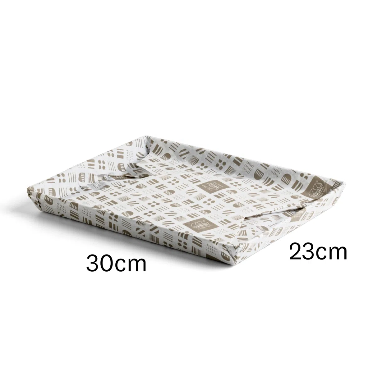 Marcato Teglia Rettangolare, Stampo Bluito, Acciaio, 30x23 cm, Cottura Uniforme, Resistente alle Alte Temperature, Linea Premium.