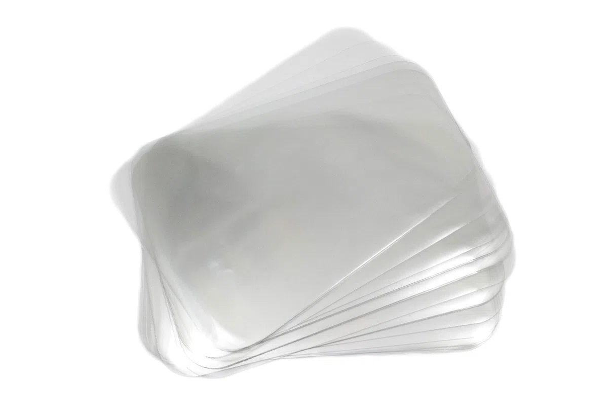 Placca di plastica per affettati 165 x 250 mm (100 pezzi) Trasparente