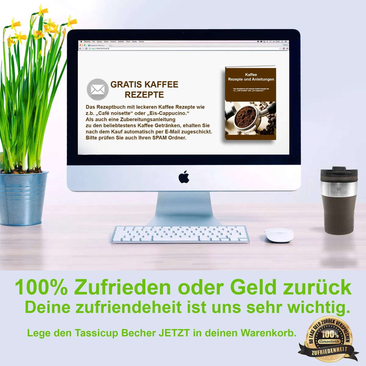 Tazza termica da viaggio, 250 ml, tazza da viaggio, in acciaio inox, per caffè, tè, caffè, caffè, tè, bevande, coperchio a prova di perdite, con chiusura a clip, colore nero