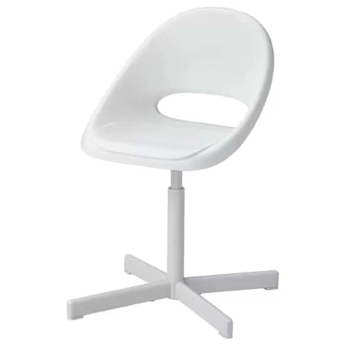 Ikea LOBERGET/SIBBEN - Sedia da scrivania per bambini, colore: bianco