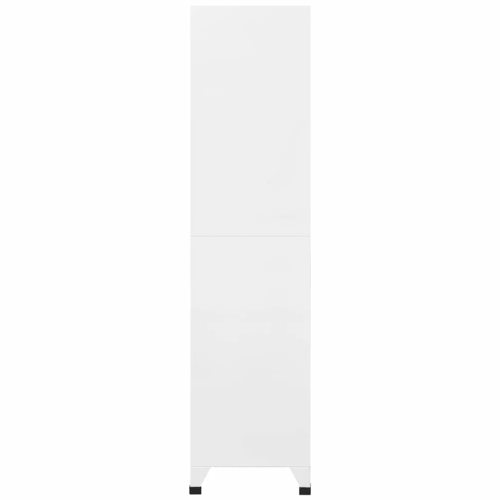 vidaXL Armadio a 9 Armadietti in Acciaio 90x45x180 cm Grigio Mobiletto Ufficio