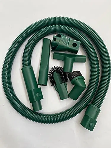 Tubo flessibile per folletto con adattatore compatibile con modelli vk120-121-122-130-131-135-136-140-150-200-220 s + kit 4 accessori