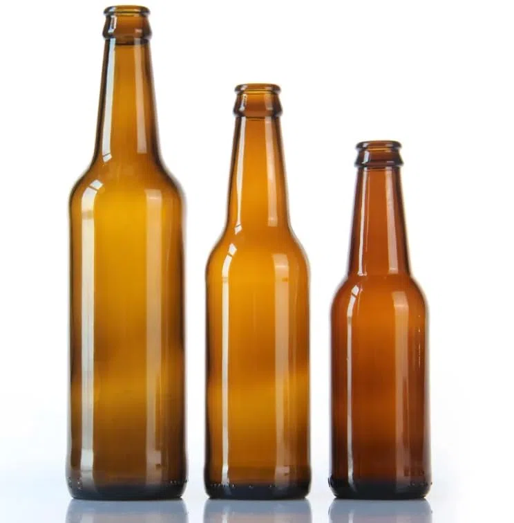 60 pz Bottiglie vuote di Birra da 33 cl riutilizzabili con Tappi Inclusi | Kit 60 Bottiglie e 200 Tappi per la Produzione di Birre Artigianali e travaso della Birra
