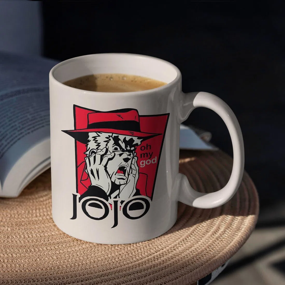 JoJo's Bizarre Adventure Oh My God tè e caffè Tazza