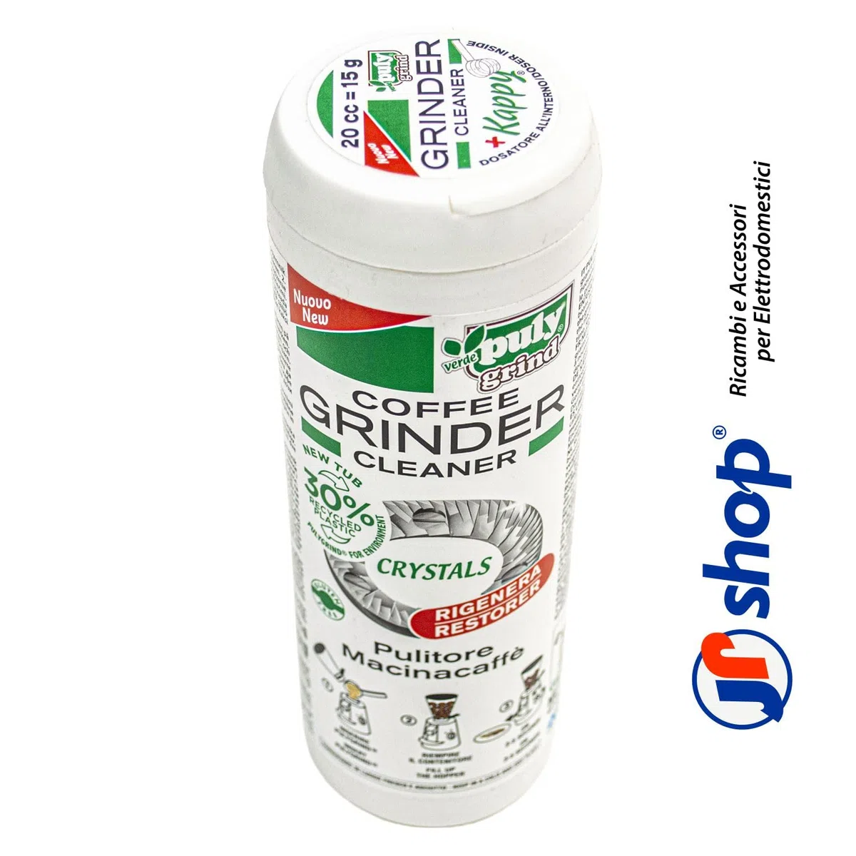 Puly Grind - Coffee Grinder Cleaner 405 gr. - Pulitore Macinacaffè - Rigenera