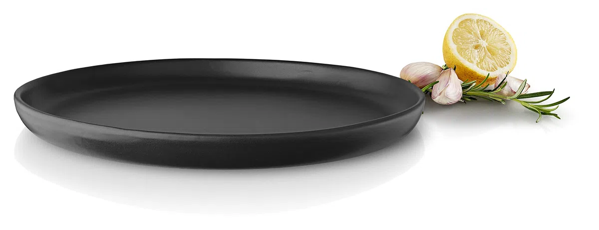 EVA SOLO Talerz Nordic Kitchen - Piatto da 25 cm, nero