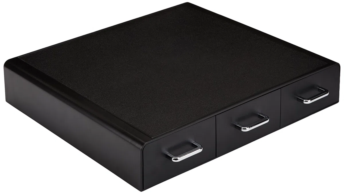Amazon Basics - Cassetto di stoccaggio delle cialde di caffè per K-Cup - capacità 36, Nero