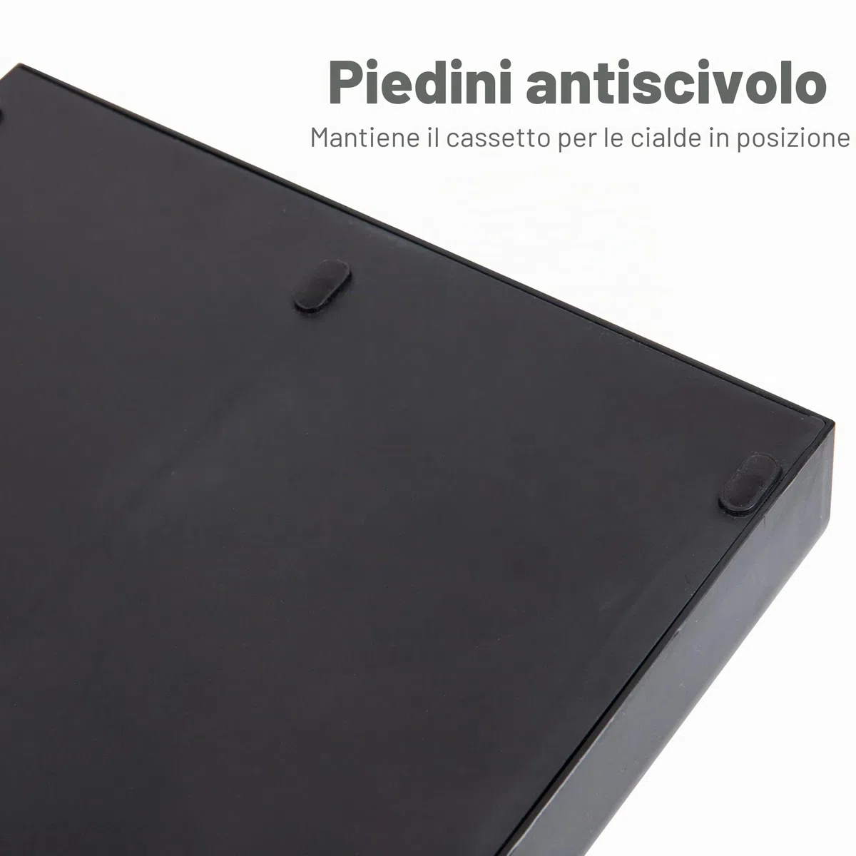 Mind Reader Anchor Collection, cassetto per cialde da caffè a 2 cassetti, capacità di 24 cialde di caffè, compatibile con Keurig Mini Series, organizer da bancone, base per macchina da caffè, nero