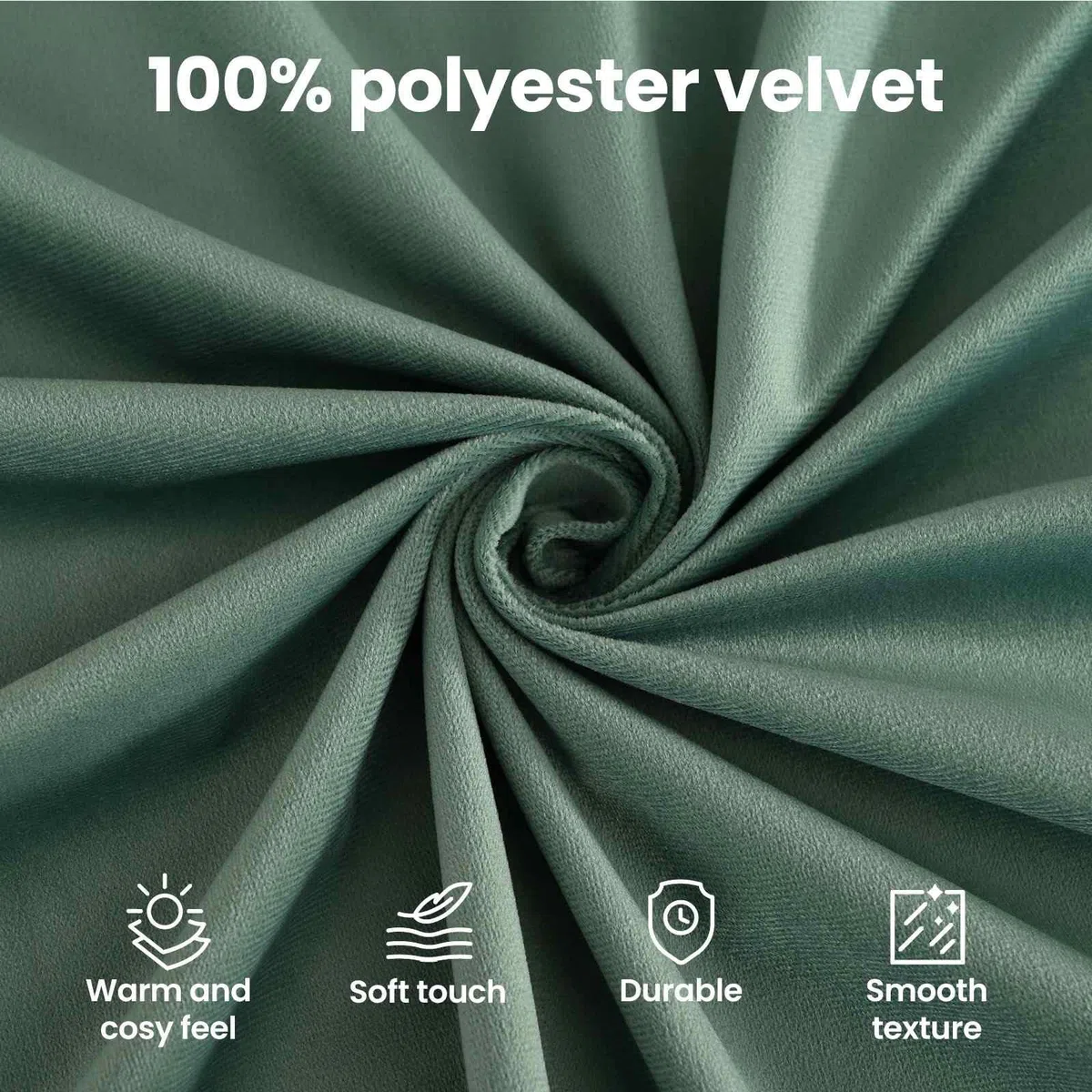 vidaXL Panchina imbottita con schienale verde mare 110 x 60 x 76 cm, Panchina in velluto moderno, comoda con imbottitura, pratica e minimalista per il tuo salotto