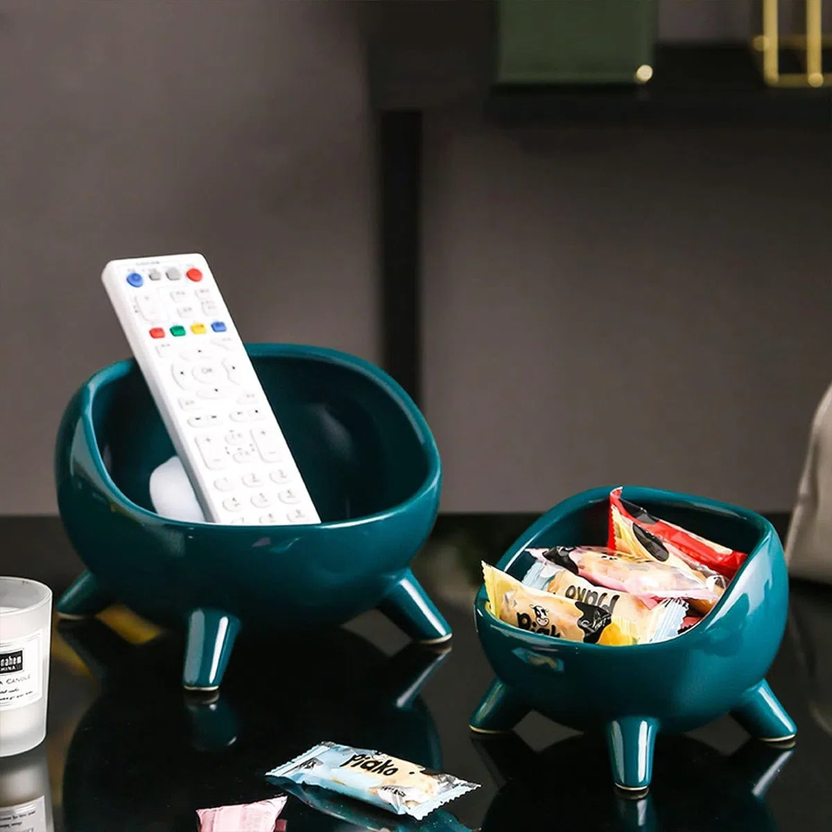Ciotola Porta Caramelle e Chiavi per Tavolo d'Ingresso e Ufficio - Regalo per la Casa
