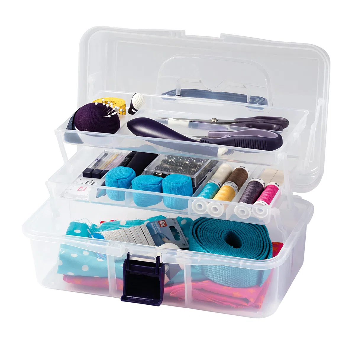 Prym 612725 Sewing Box, 33 x 20 x 15 cm