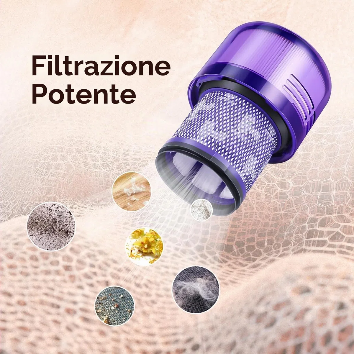 3 Filtro per Dyson V11 V15 SV14, Lavabile Cyclone Animal Absolute Total Clean Aspirapolvere Parti di Ricambio, Sostituire DY-970013-02 & 97001302