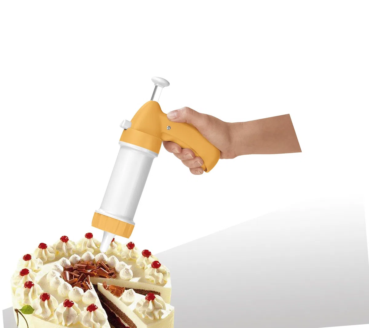 Tescoma 630534 Delicia Pistola Sparabiscotti/Siringa per Dolci, unica