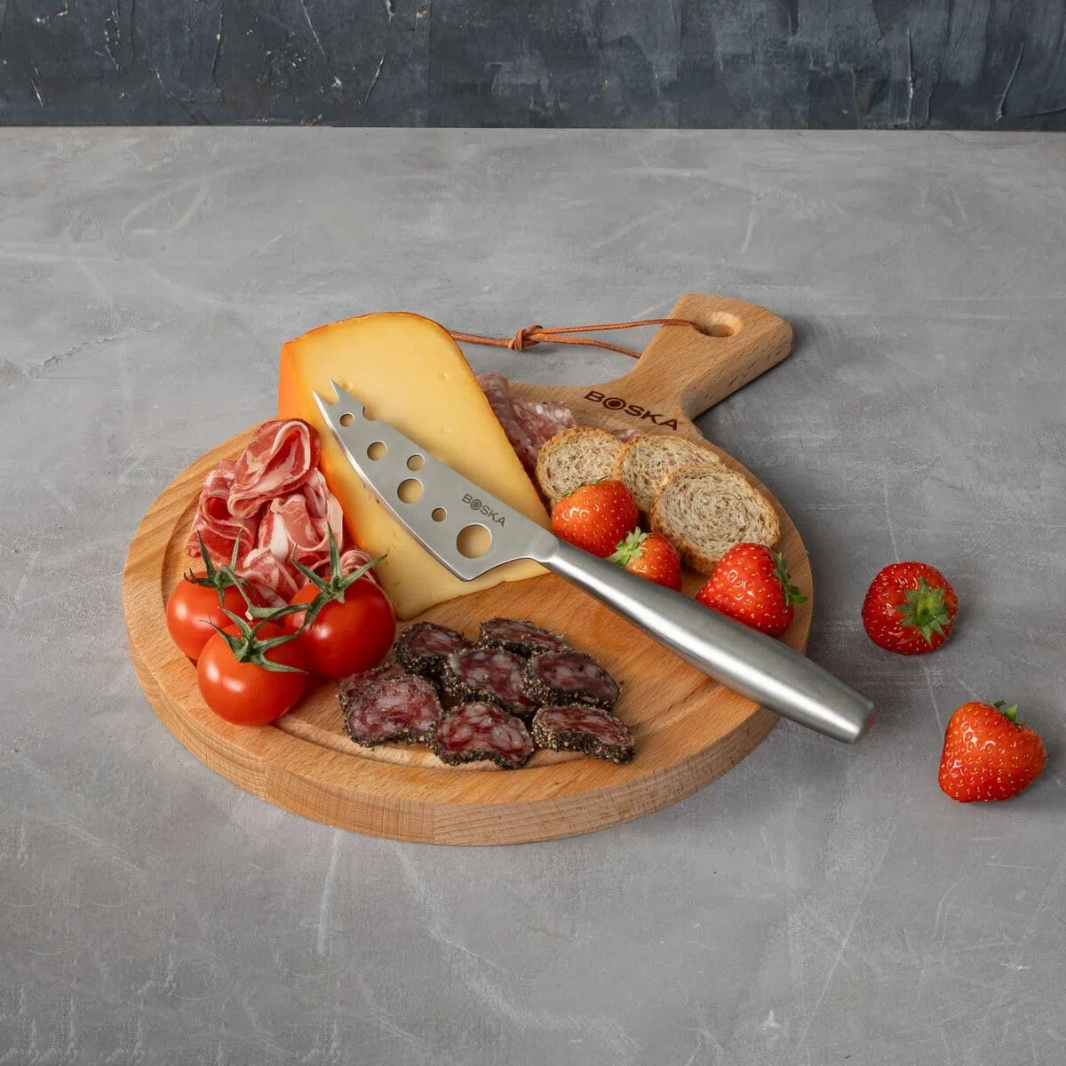 BOSKA Set di Coltelli da Formaggio Copenhagen – Per tutti i tipi di Formaggio – 3 pezzi