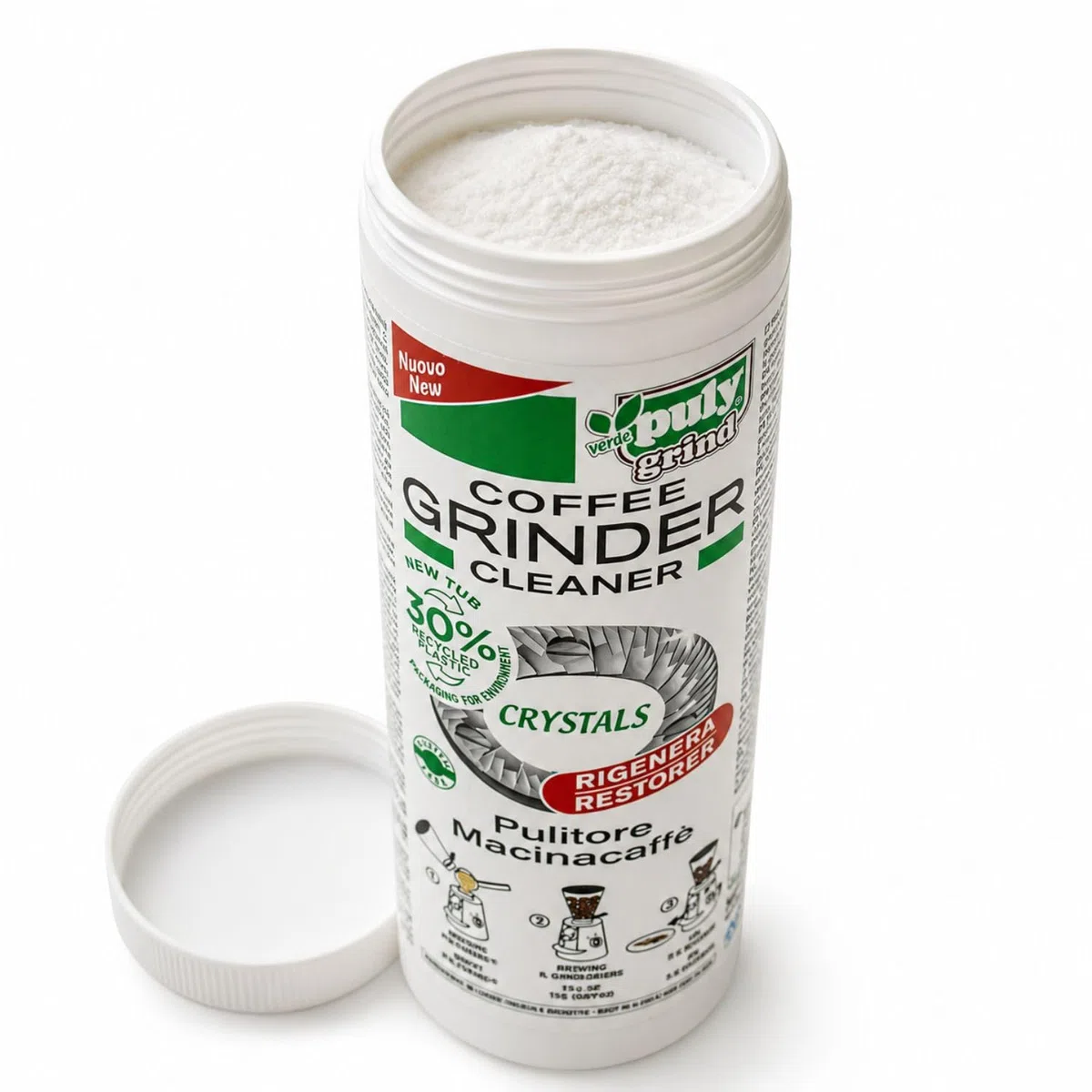 Puly Grind - Coffee Grinder Cleaner 405 gr. - Pulitore Macinacaffè - Rigenera