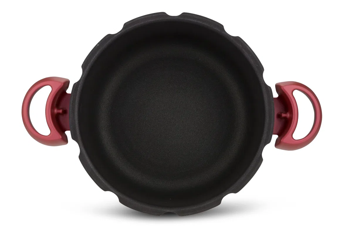 Tefal Clipsominut Duo 5L Pentola a pressione 5L Rosso, Acciaio inossidabile