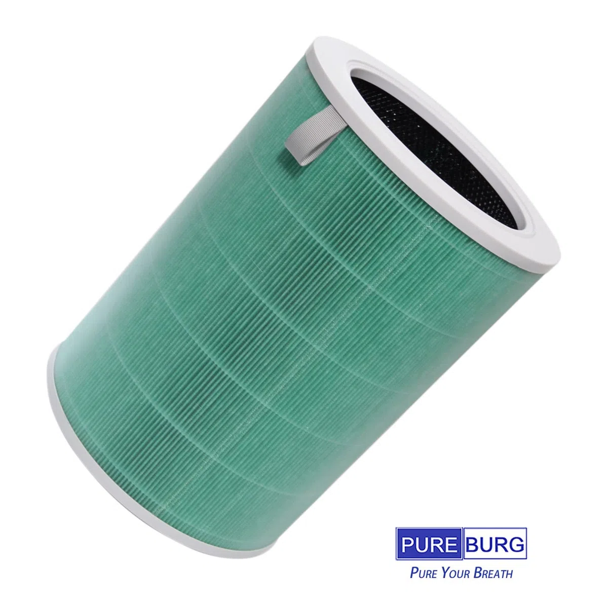 PUREBURG Filtro di ricambio compatibile con purificatore d'aria Xiaomi 4, filtrazione HEPA H13 a 4 stadi, carbone attivo, confezione da 1