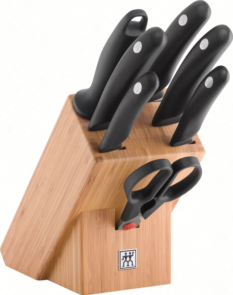 Zwilling 32434-002-0 - Blocco portacoltelli Style in bambù, 8 Pezzi