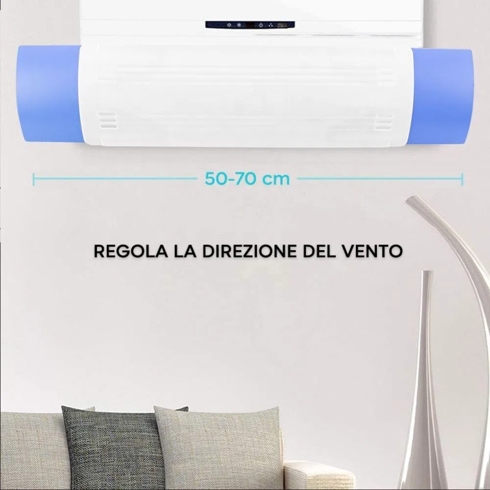 Deflettore per Aria Condizionata Climatizzatore Antivento, JK-0200