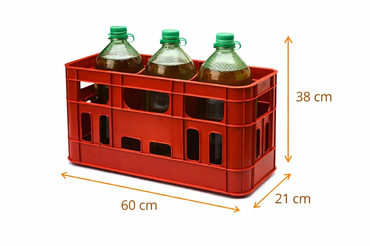 Porta dame dama 3 posti plastica rigida super resistente soprapponibile cm.60x21x38h
