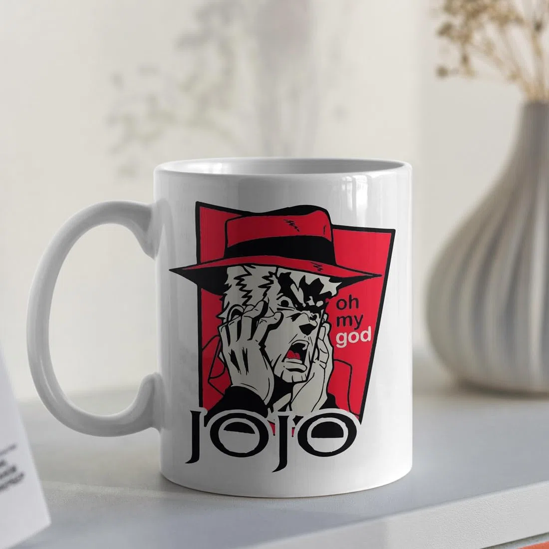 JoJo's Bizarre Adventure Oh My God tè e caffè Tazza