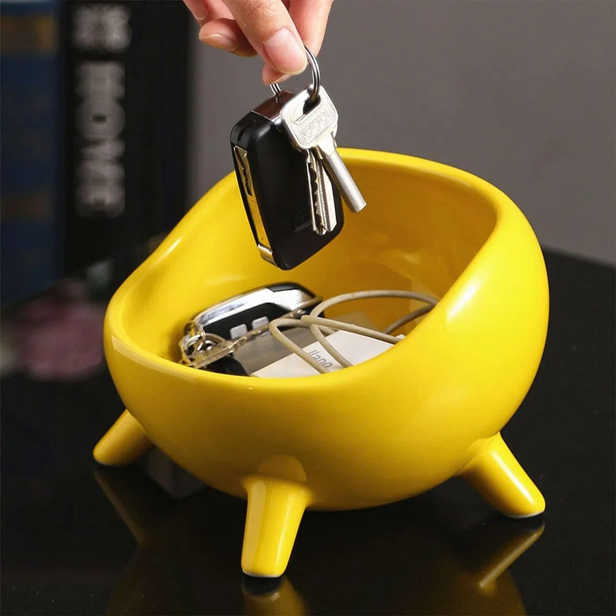 Ciotola Porta Caramelle e Chiavi per Tavolo d'Ingresso e Ufficio - Regalo per la Casa