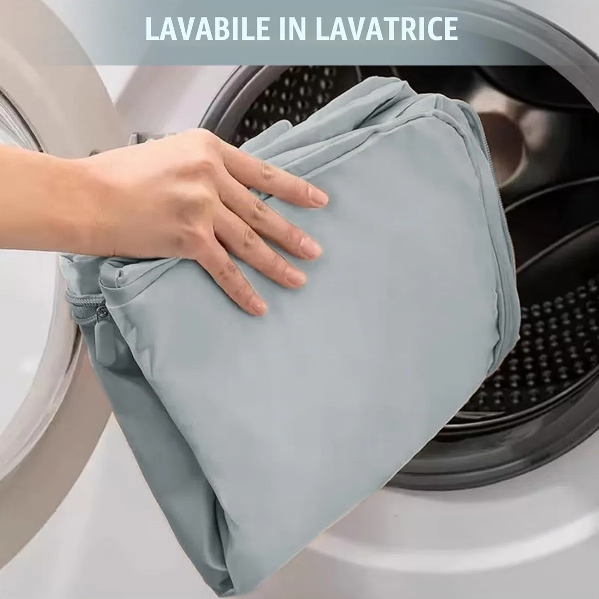 FIVAVA Organizzatore di Auto Compressione Ultra Poco Ingombrante,Sacchi di Stoccaggio Compressibili per Coperte e Abiti,Sacchetto di Viaggio per Compressione (Grigio, L+XL)