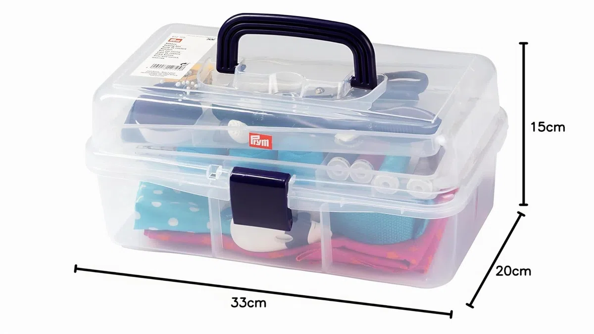Prym 612725 Sewing Box, 33 x 20 x 15 cm